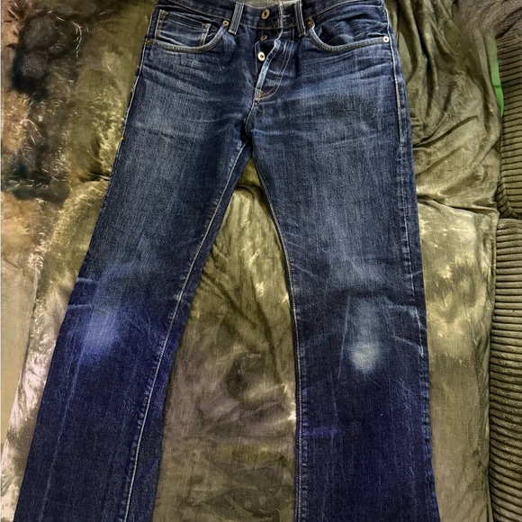 Imogene + Willie Classic Blue Denim Jeans - Picture 2 of 7